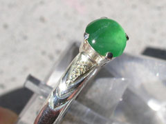 本翡翠　シルバーリング2
