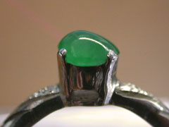 本翡翠　シルバーリング6
