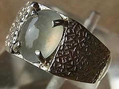 本翡翠　シルバーリング2