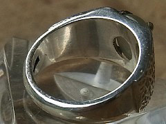 本翡翠　シルバーリング5