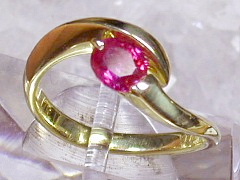 ルビー　リング18K7
