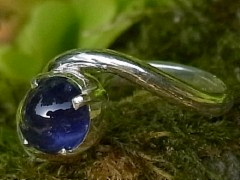 スターサファイア　シルバーリング2