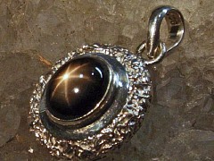 スターサファイア　シルバーリング6