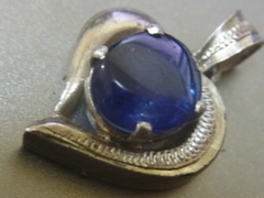 スターサファイア　シルバーリング2