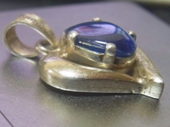 スターサファイア　シルバーリング3