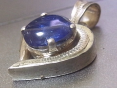 スターサファイア　シルバーリング4