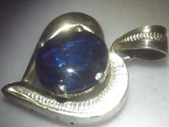 スターサファイア　シルバーリング5