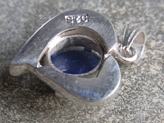 スターサファイア　シルバーリング6