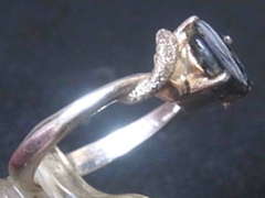 スターサファイア　シルバーリング2