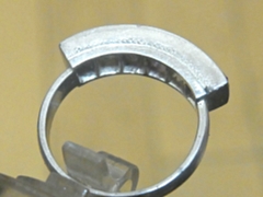 スターサファイア　シルバーリング1